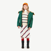 Green Calf Jacket MODEL FRONT