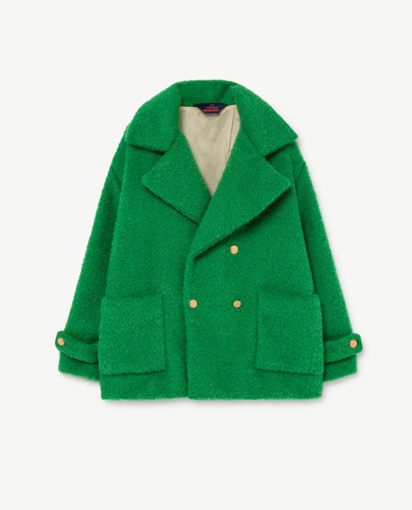 Electric Green Jaguar Coat PRODUCT FRONT