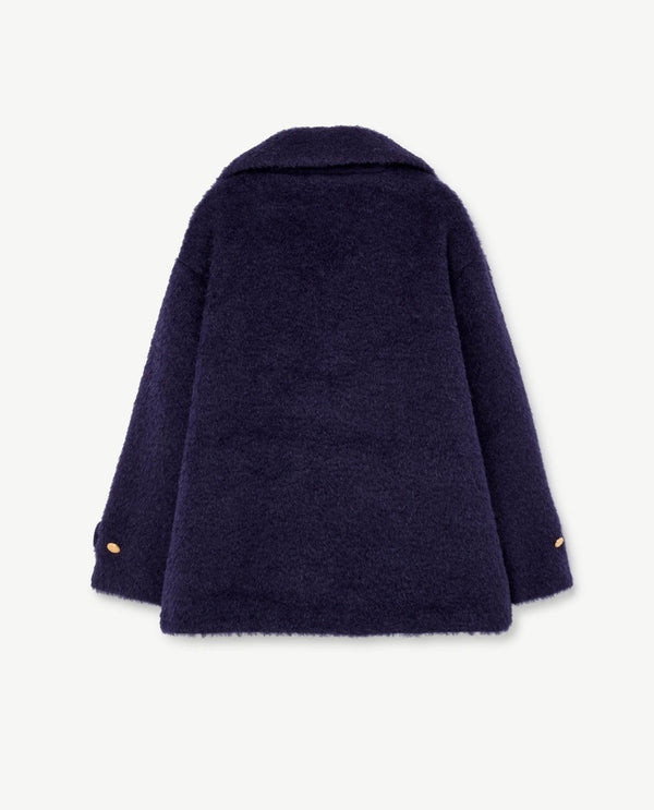 Blue Jaguar Coat PRODUCT BACK