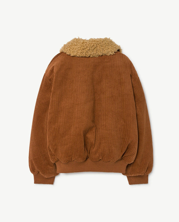Deep Brown Tiger Jacket PRODUCT BACK