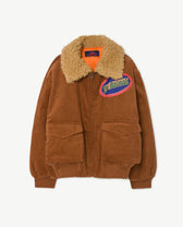 Deep Brown Tiger Jacket PRODUCT FRONT