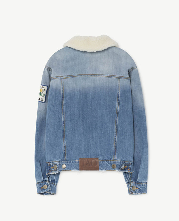 Indigo Foal Jacket PRODUCT BACK