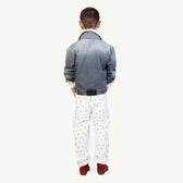 Grey Foal Jacket MODEL BACK