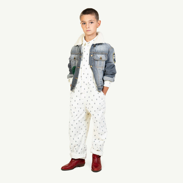 Grey Foal Jacket MODEL FRONT