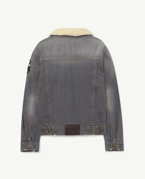 Grey Foal Jacket PRODUCT BACK