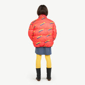 Red Apple 80's Lemur Jacket MODEL BACK