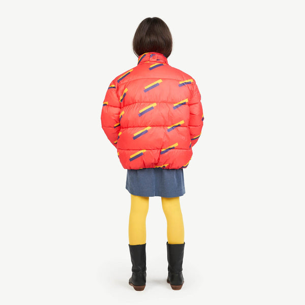 Red Apple 80's Lemur Jacket MODEL BACK