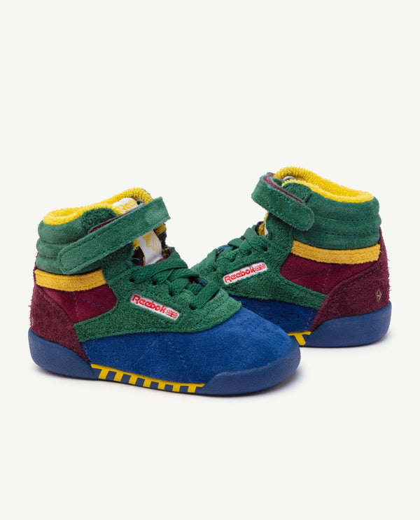Reebok Classic x The Animals Observatory Freestyle Hi Blue Baby PRODUCT FRONT