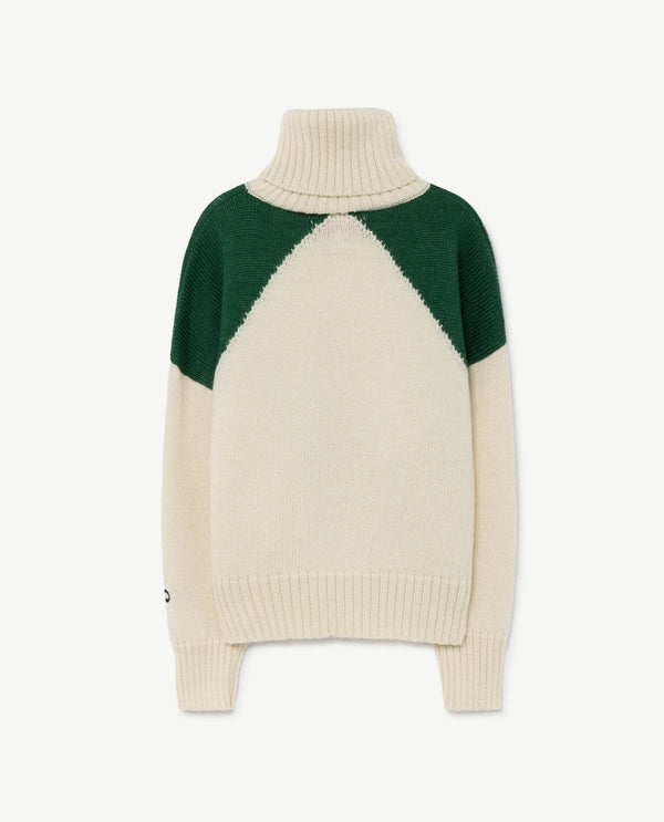 Green Condor Sweater PRODUCT BACK
