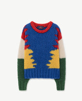 Multicolor Blue Blowfish Sweater PRODUCT FRONT