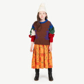 Multicolor Brown Blowfish Sweater MODEL FRONT