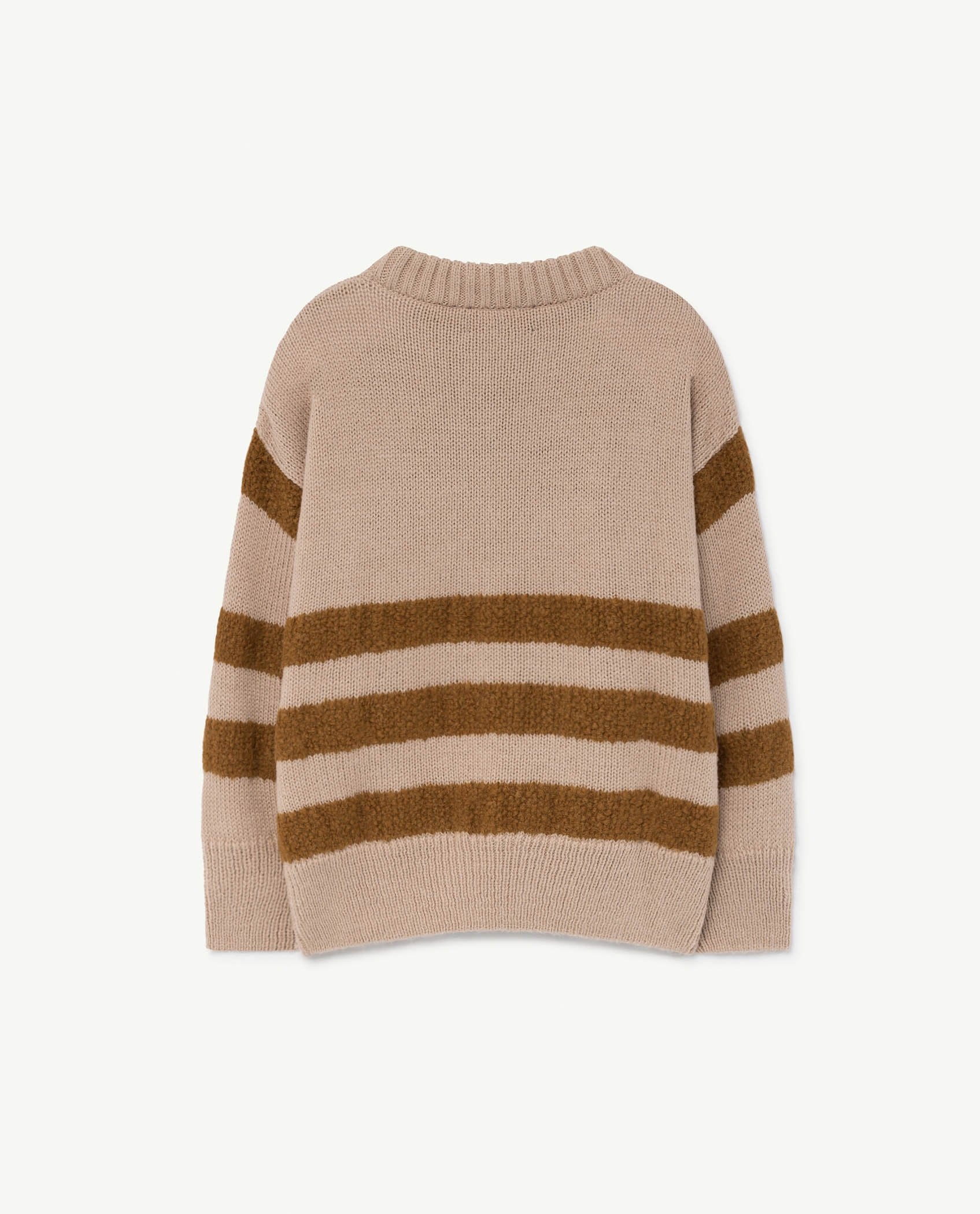 Soft Beige Bull Sweater PRODUCT BACK
