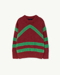 Maroon Bull Sweater