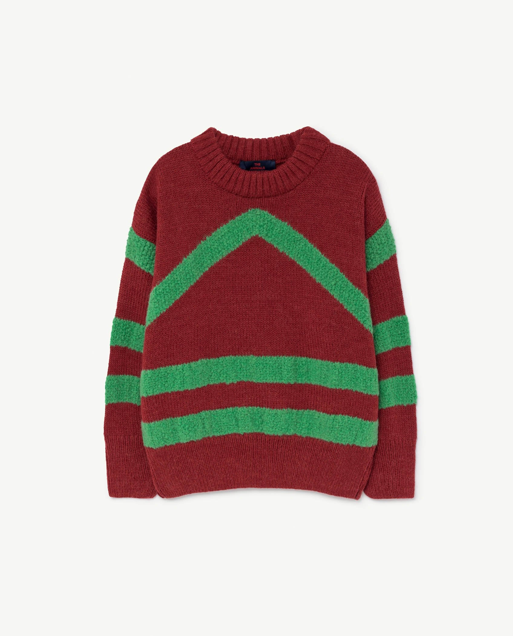 Maroon Bull Sweater PRODUCT FRONT