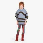 Grey Bull Sweater MODEL FRONT