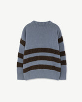 Grey Bull Sweater PRODUCT BACK