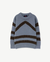 Grey Bull Sweater PRODUCT FRONT