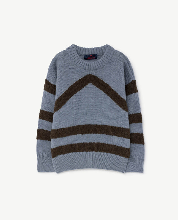 Grey Bull Sweater PRODUCT FRONT