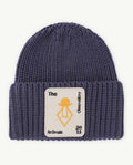 Navy Blue Baby Pony Hat