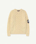 Raw White Blowfish Sweater
