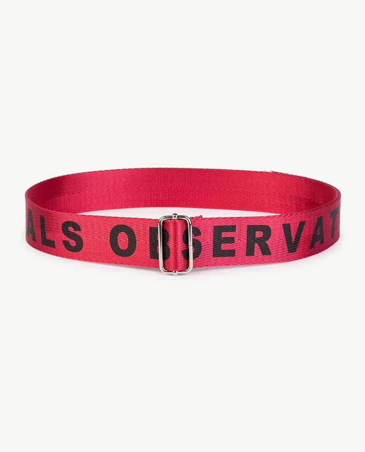Red Letters Lizard Belt COVER