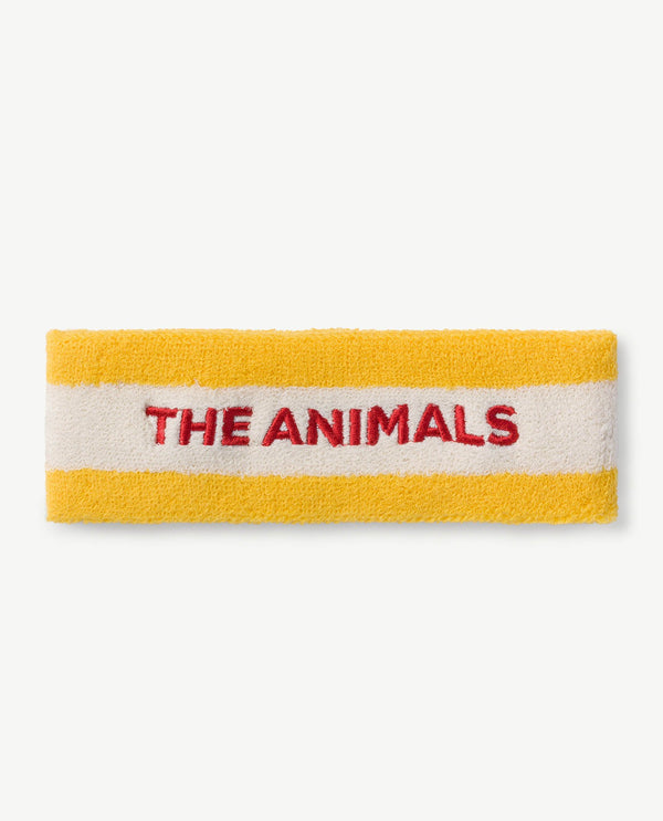 Yellow Embroidery Headband PRODUCT FRONT