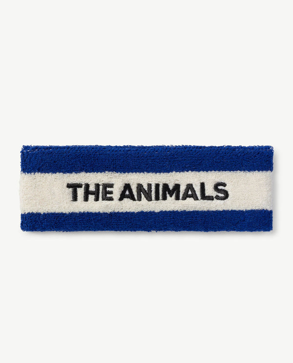 Blue Embroidery Headband PRODUCT FRONT