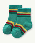 Green Baby Snail Socks