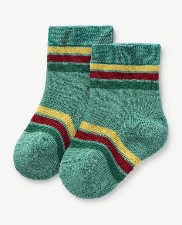 Green Baby Snail Socks PRODUCT FRONT