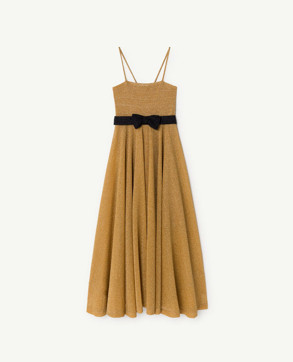 Golden Dolphin Manifesto Dress PRODUCT FRONT