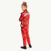 Red Jaguar Manifesto Suit Jacket MODEL BACK