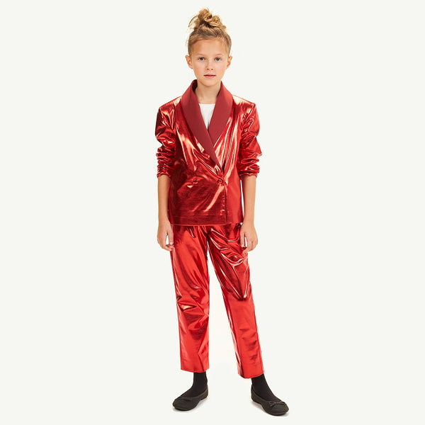 Red Jaguar Manifesto Suit Jacket MODEL FRONT