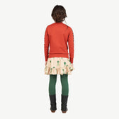 Red Zebra Sweatshirt MODEL BACK