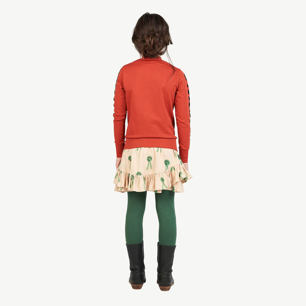 Red Zebra Sweatshirt MODEL BACK