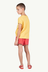 Yellow Rooster T-Shirt MODEL BACK