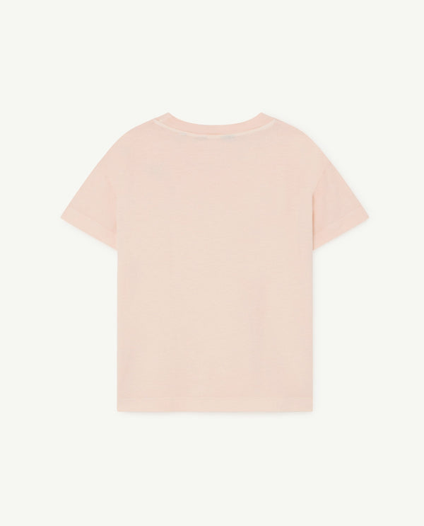 Pink Rooster T-Shirt PRODUCT BACK