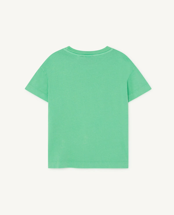 Green Rooster T-Shirt PRODUCT BACK