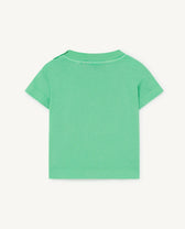 Green Rooster Baby T-Shirt PRODUCT BACK