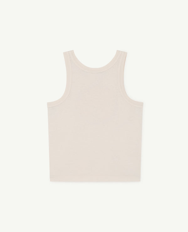 White Frog Tank Top PRODUCT BACK