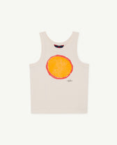 White Frog Tank Top PRODUCT FRONT