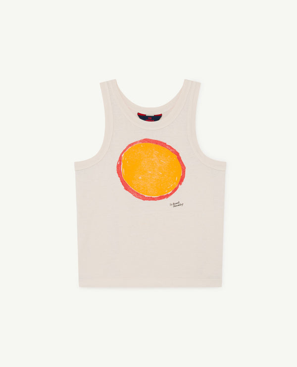 White Frog Tank Top PRODUCT FRONT