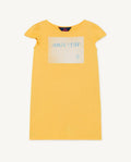 Yellow Flamingo T-Shirt Dress