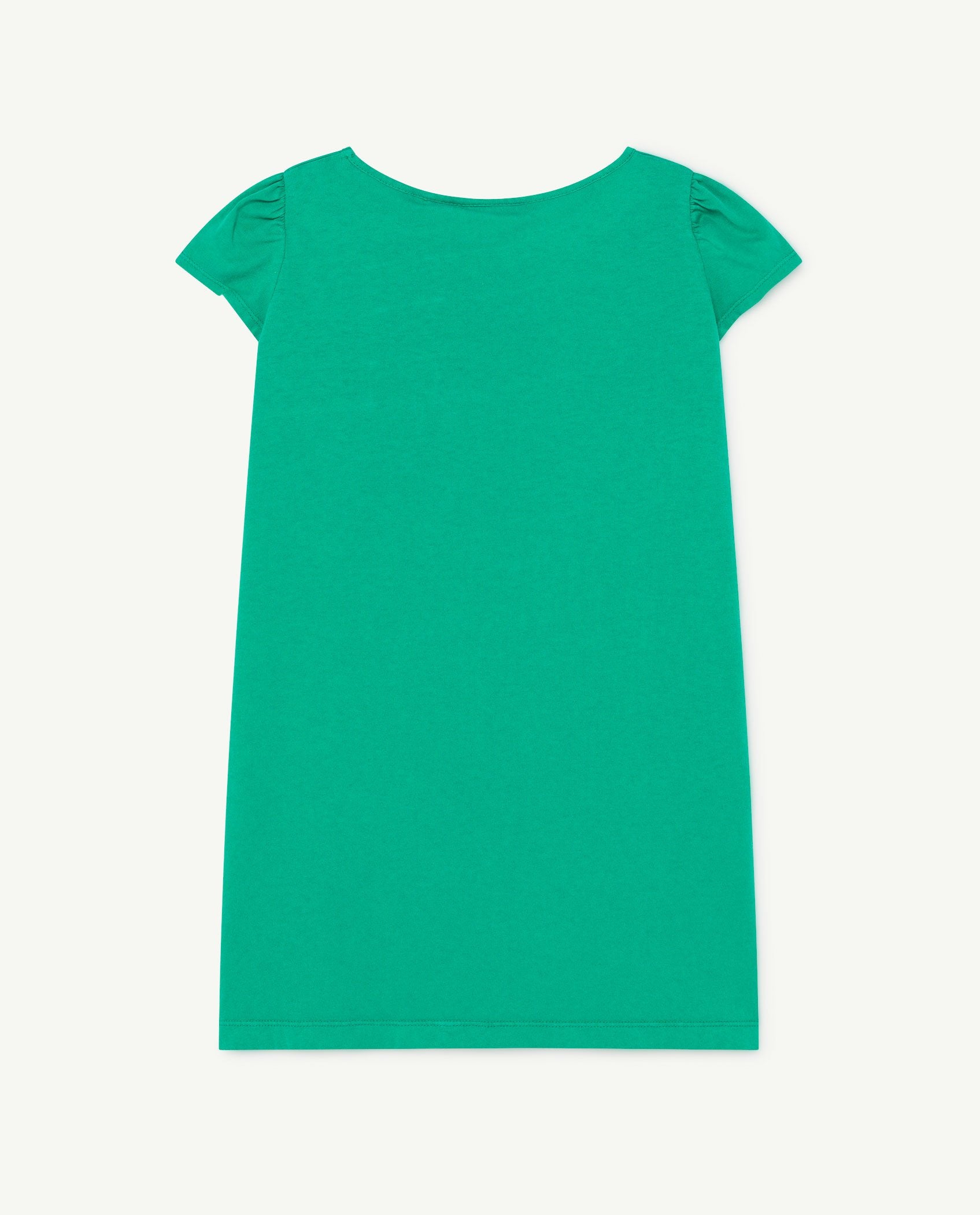 Green Flamingo T-Shirt Dress PRODUCT BACK