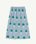 Pale Blue Ladybug Skirt