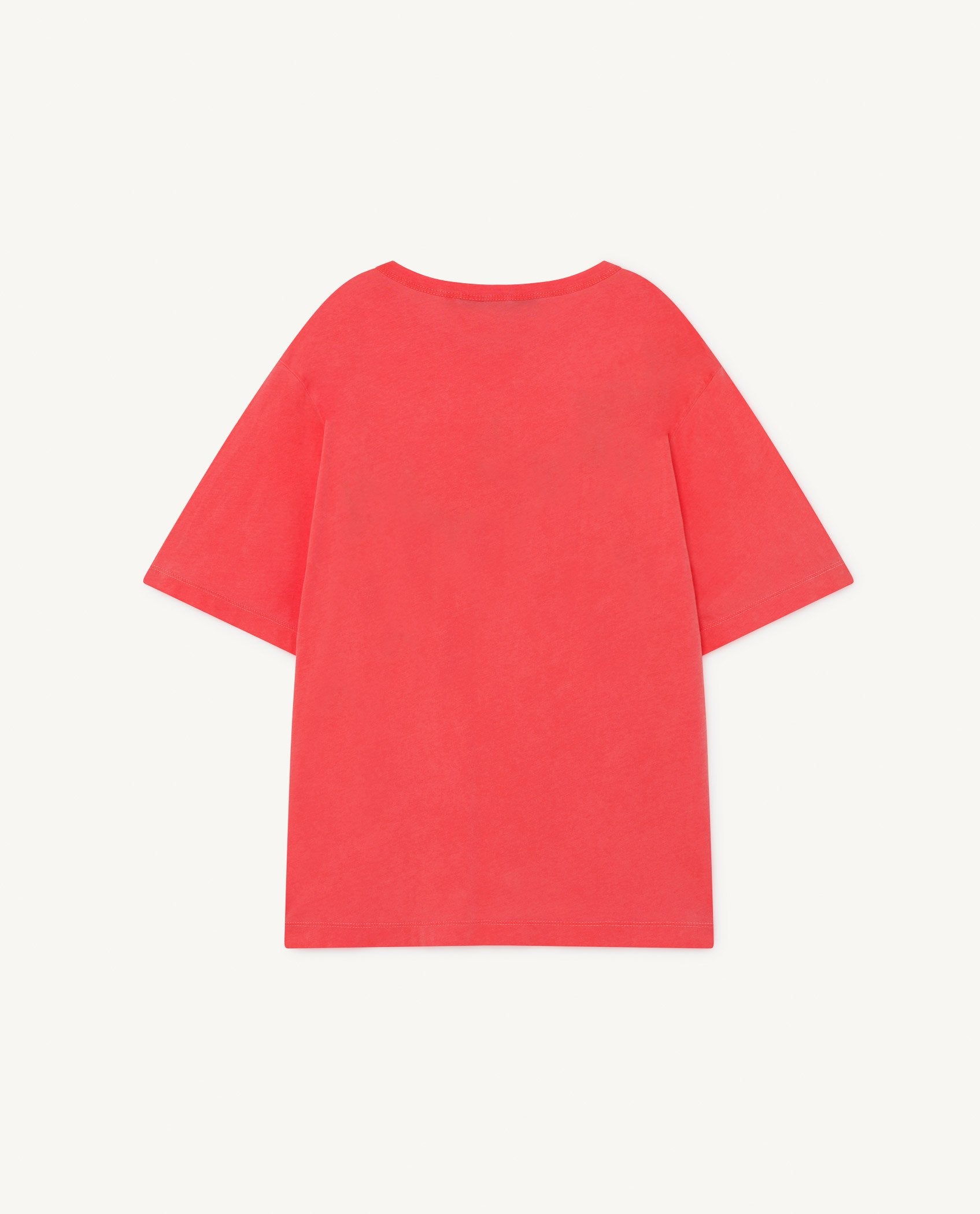 Red Oversize Rooster T-Shirt PRODUCT BACK