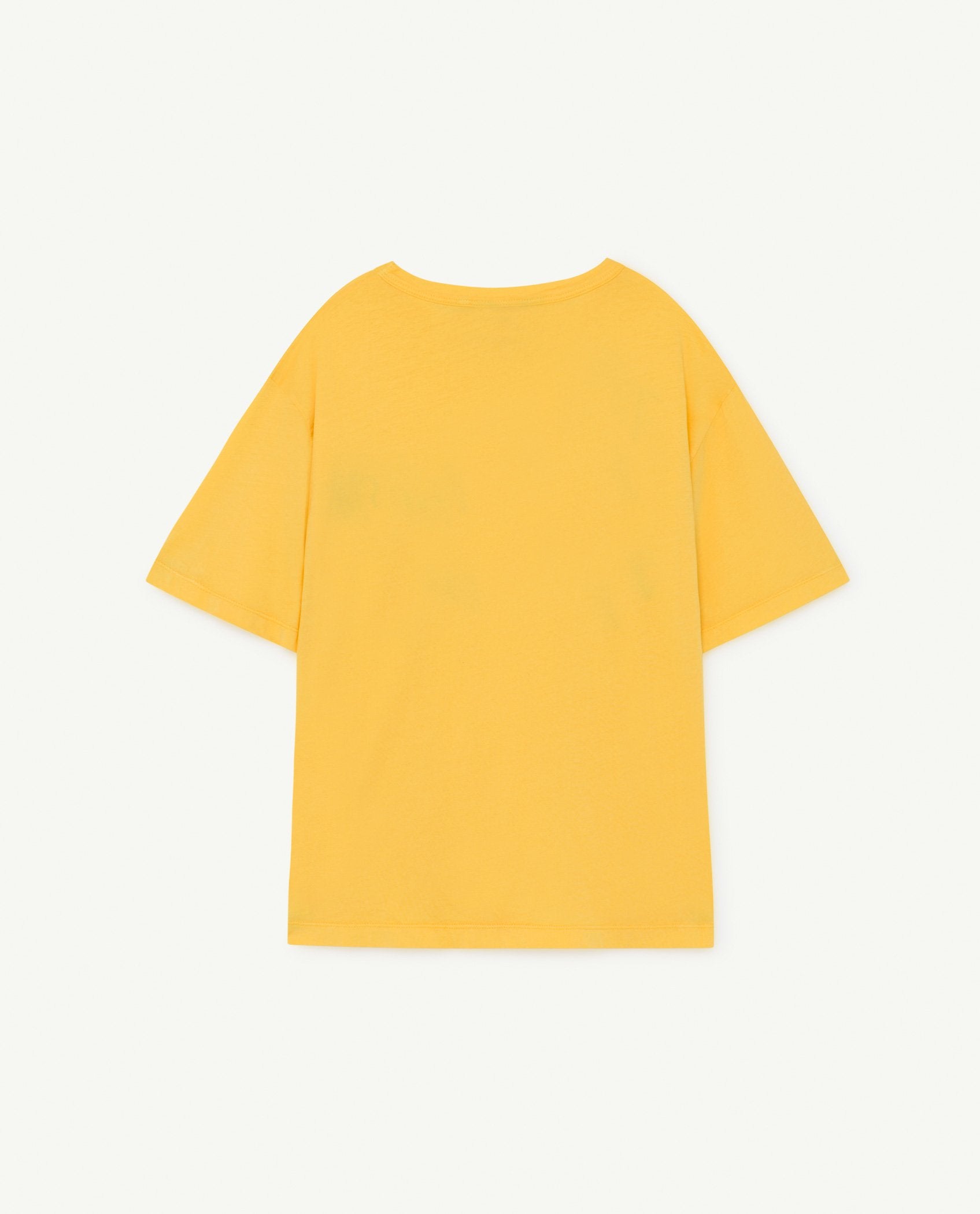 Yellow Oversize Rooster T-Shirt PRODUCT BACK