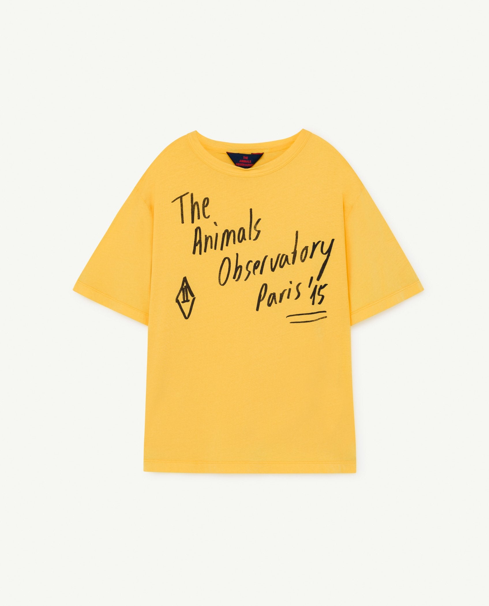 Yellow Oversize Rooster T-Shirt PRODUCT FRONT