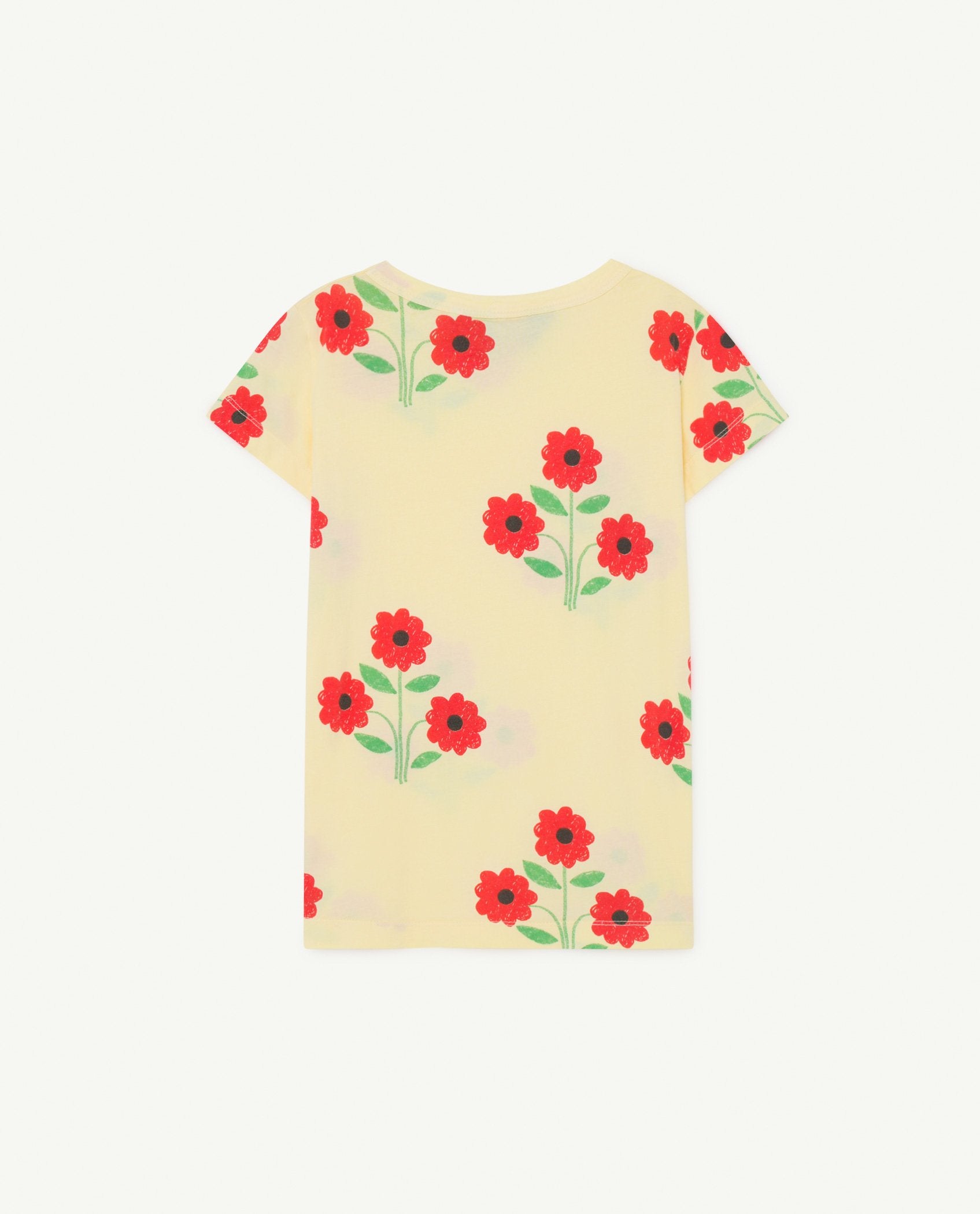 Flower Hippo T-Shirt PRODUCT BACK