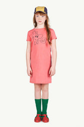 Red Gorilla T-Shirt Dress MODEL FRONT