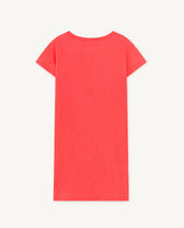 Red Gorilla T-Shirt Dress PRODUCT BACK